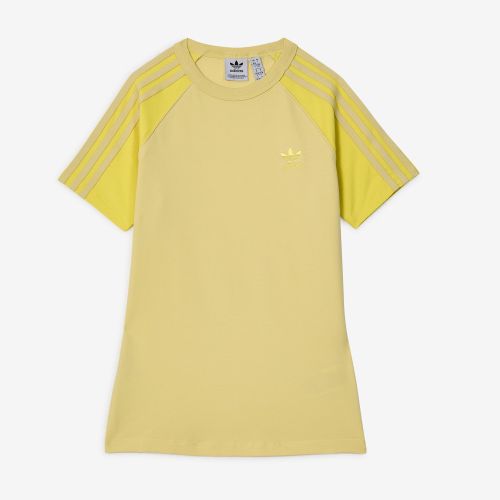 Tee Shirt Slim 3 Stripes Jaune - adidas Originals - Modalova