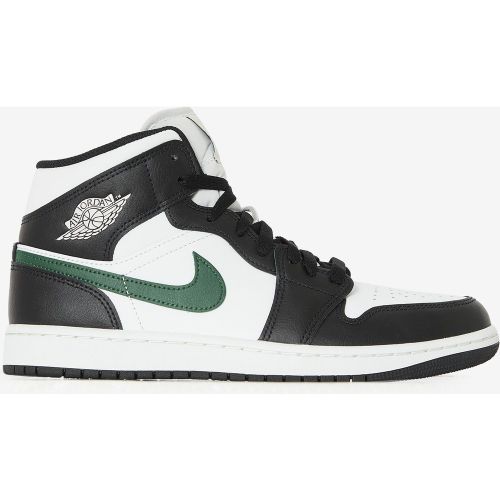 Air Jordan 1 Mid Blanc/noir - Jordan - Modalova