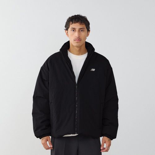 Puffer Jacket Logo Noir/blanc - New Balance - Modalova