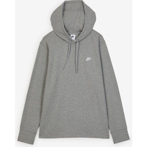 Hoodie Club Knit Gris/blanc - Nike - Modalova