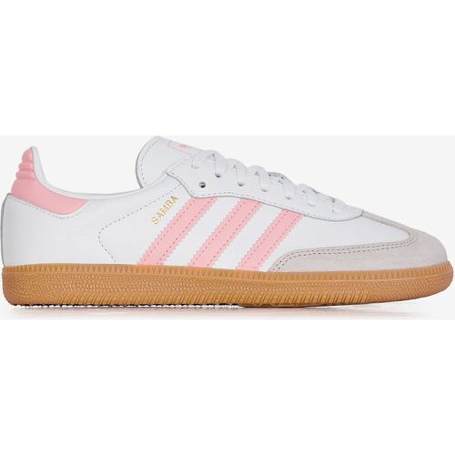 Samba Og Blanc/rose - Enfant - adidas Originals - Modalova