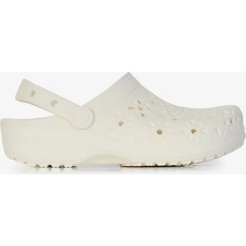 Classic Floral Cut Out Clog Blanc - Crocs - Modalova