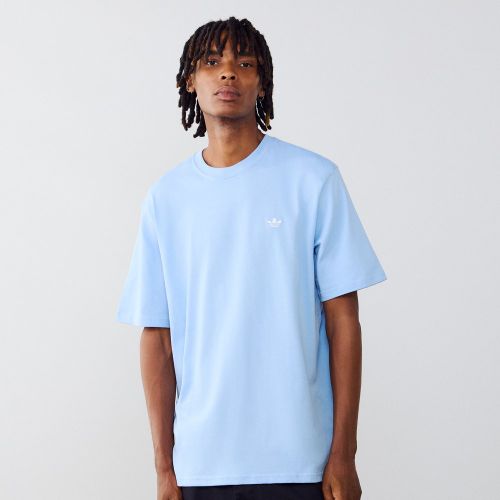 Tee Shirt Essentials Trefoil Bleu - adidas Originals - Modalova