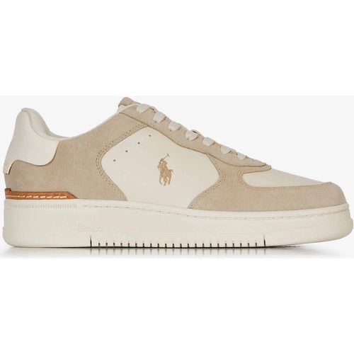 Masters Court Suede Blanc/beige - Polo Ralph Lauren - Modalova