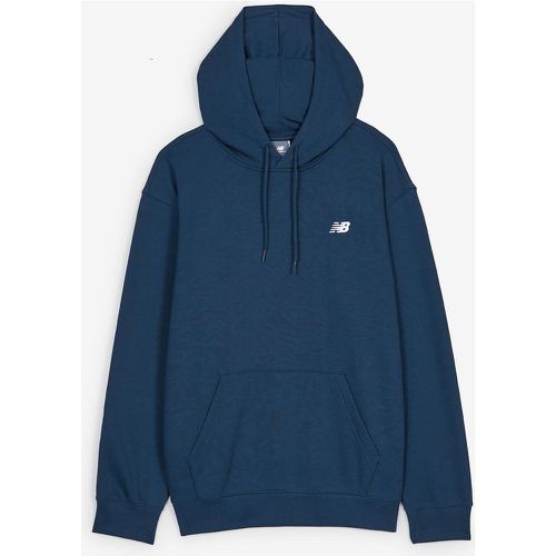 Hoodie Small Logo Marine/blanc - New Balance - Modalova