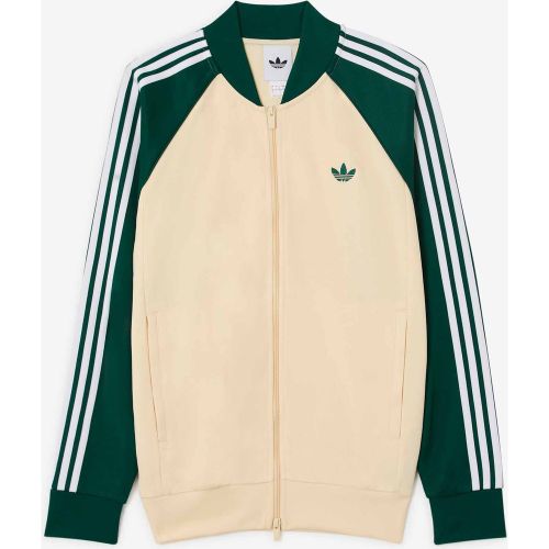 Jacket Fz Superstar Beige/vert - adidas Originals - Modalova