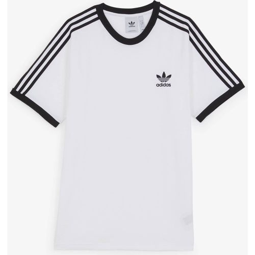 Tee Shirt 3 Stripes Blanc/noir - adidas Originals - Modalova