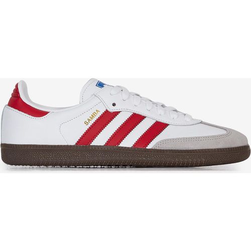 Samba Og Blanc/rouge - adidas Originals - Modalova