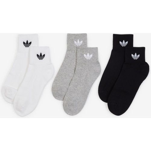 Chaussettes X3 Mid Ankle Trefoil / - adidas Originals - Modalova