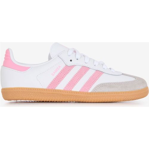 Samba Og Blanc/rose - Enfant - adidas Originals - Modalova