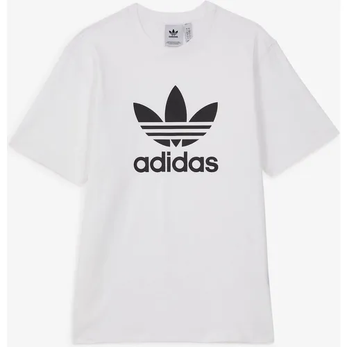 Tee Shirt Trefoil Adicolor Blanc - adidas Originals - Modalova