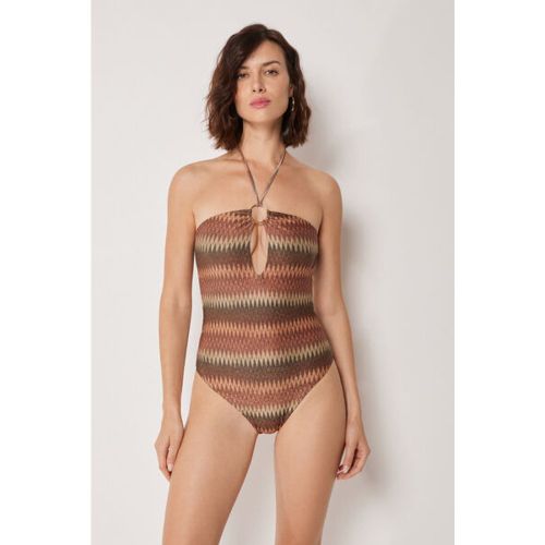 Maillot une pièce Golden Chevron Taille L - Calzedonia - Modalova