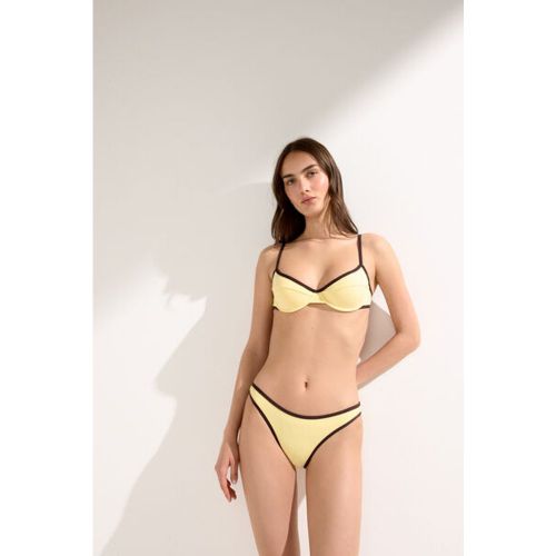 Haut de maillot balconnet Bicolor Piping Taille L / 4 - Calzedonia - Modalova