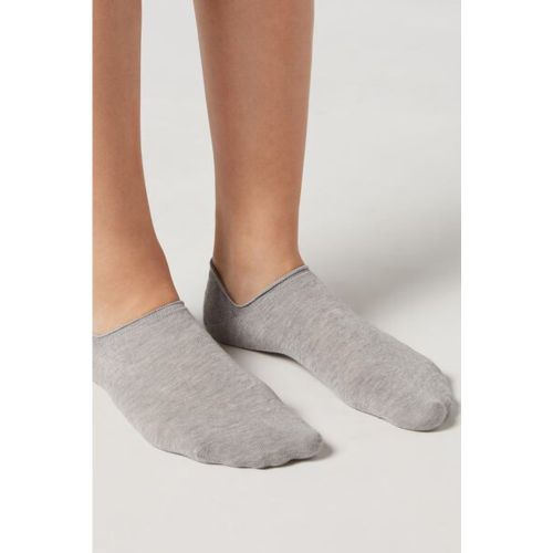 Socquettes invisibles échancrées unisexes Taille 42-43 - Calzedonia - Modalova