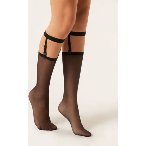 Chaussettes Hautes avec Porte-Jarretelles Taille TAILLE UNIQUE - Calzedonia - Modalova