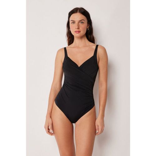 Maillot une pièce gainant Elegant Draping Taille L - Calzedonia - Modalova