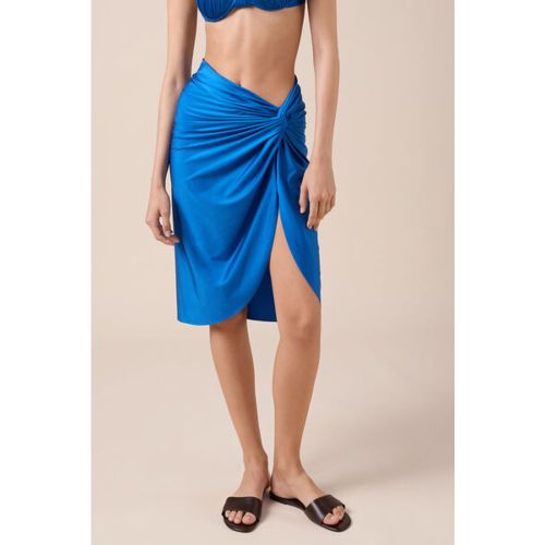 Jupe Paréo Shiny Satin Taille S/M - Calzedonia - Modalova