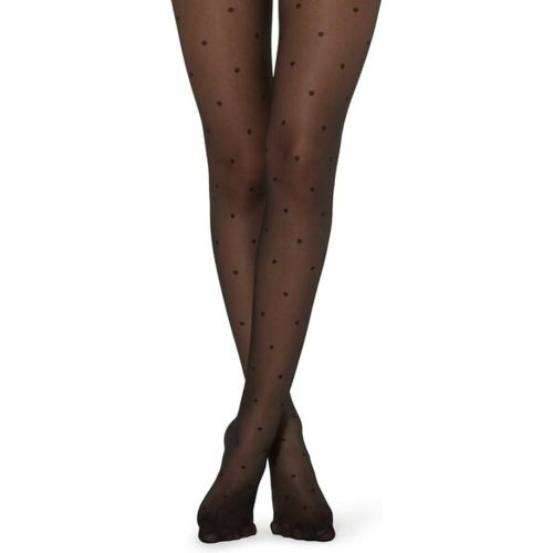 Collant Voile 30 Deniers à Motifs Pois Taille S/M - Calzedonia - Modalova