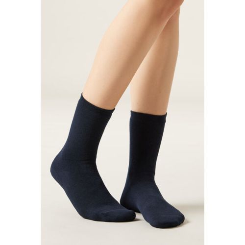 Chaussettes Courtes en Coton Thermique Taille TAILLE UNIQUE - Calzedonia - Modalova