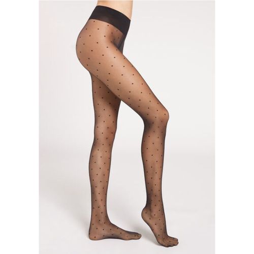 Collant Voile 20 Deniers à Motifs Pois Taille M - Calzedonia - Modalova