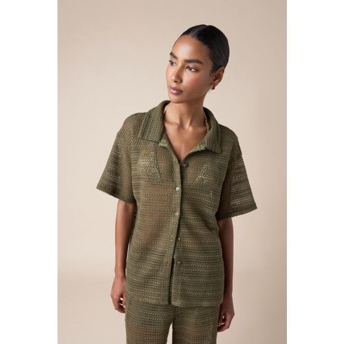 Chemise en Maille Filet Taille M-L - Calzedonia - Modalova