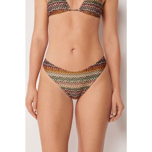 Bas de maillot brésilien Elegant Ethnic Taille M - Calzedonia - Modalova