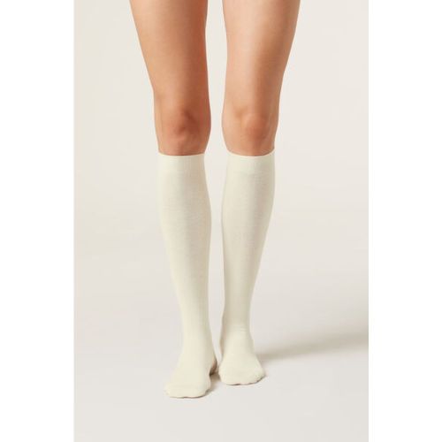 Chaussettes Longues avec Cachemire Taille 36-38 - Calzedonia - Modalova