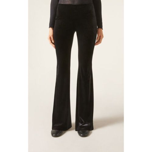 Pantalon évasé en velours Taille L - Calzedonia - Modalova