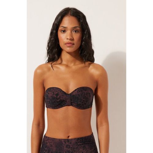 Haut de Bikini Bandeau Dark Animalier Taille XL / 5 - Calzedonia - Modalova