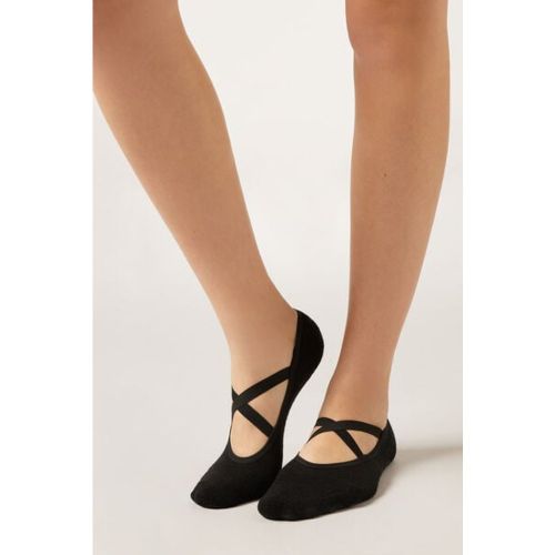 Chaussettes Antidérapantes de Pilates à Croisement Taille 36-38 - Calzedonia - Modalova