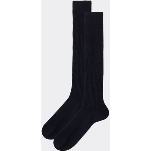 Chaussettes longues côtelées avec fil d’Écosse Taille 46-47 - Calzedonia - Modalova