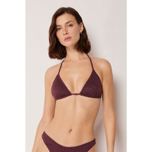 Haut de Maillot de Bain Triangle Precious Jacquard Taille S / 2 - Calzedonia - Modalova