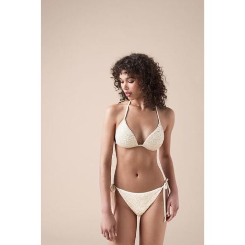 Haut de Maillot de Bain Triangle Rembourré Sequin Net Taille S / 2 - Calzedonia - Modalova