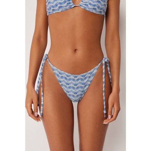 Bas de Maillot de Bain à Lanières Water Reflection Taille L - Calzedonia - Modalova
