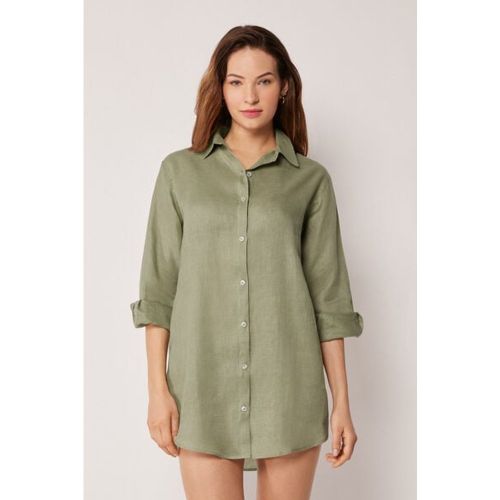 Chemise en Lin Taille M - Calzedonia - Modalova