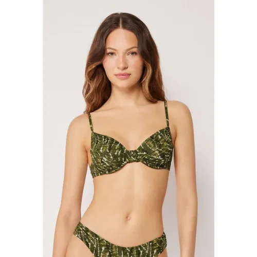 Haut de Maillot de Bain Balconnet Natural Tie-Dye Taille S / 2 - Calzedonia - Modalova