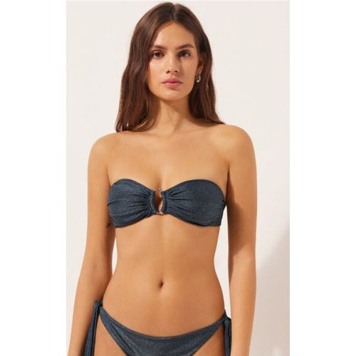 Haut de maillot bandeau Glowing Python Taille S / 2 - Calzedonia - Modalova