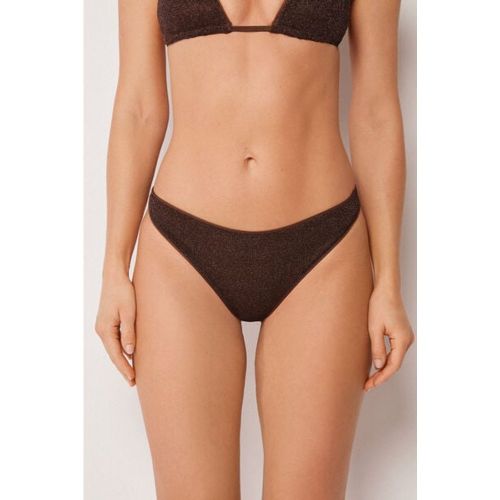 Bas de maillot Brésilien Metallic Glow Taille M - Calzedonia - Modalova