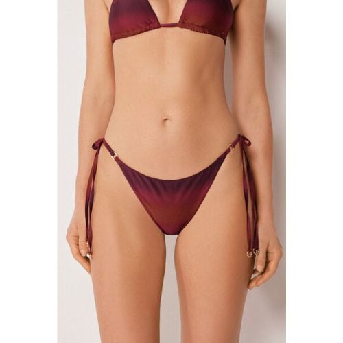 Bas de maillot brésilien à lanières Soft Shades Taille L - Calzedonia - Modalova