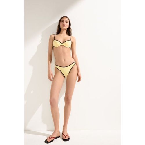 Bas de maillot Bicolor Piping Taille L - Calzedonia - Modalova