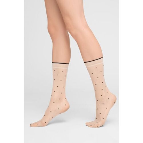 Chaussettes en voile à pois sans élastique Taille TAILLE UNIQUE - Calzedonia - Modalova