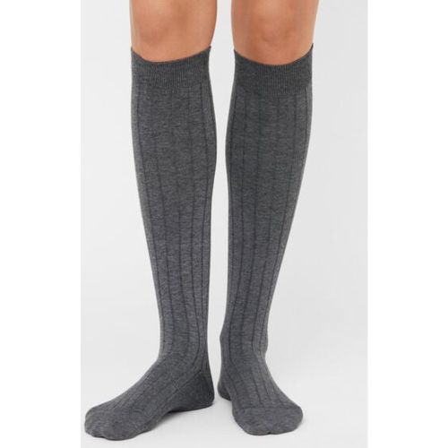 Chaussettes hautes côtelées Taille TAILLE UNIQUE - Calzedonia - Modalova