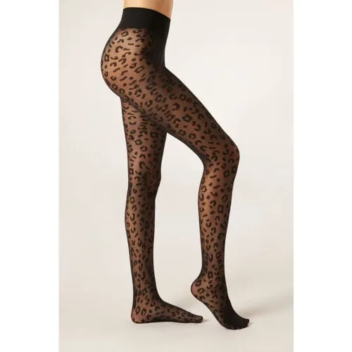 Collant 30 deniers à Motifs Animaliers Taille XS/S - Calzedonia - Modalova