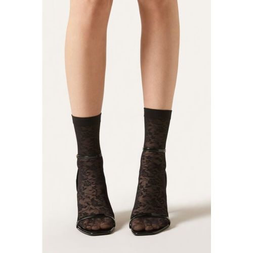 Chaussettes à motifs fleurs Taille TAILLE UNIQUE - Calzedonia - Modalova