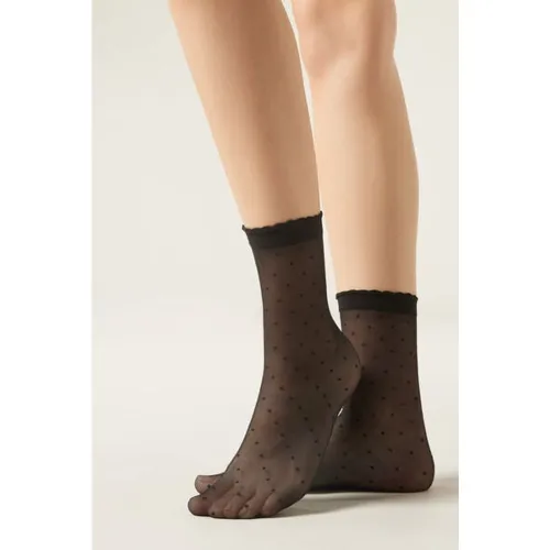 Chaussettes Courtes à Motifs Pois Taille Taille Unique - Calzedonia - Modalova