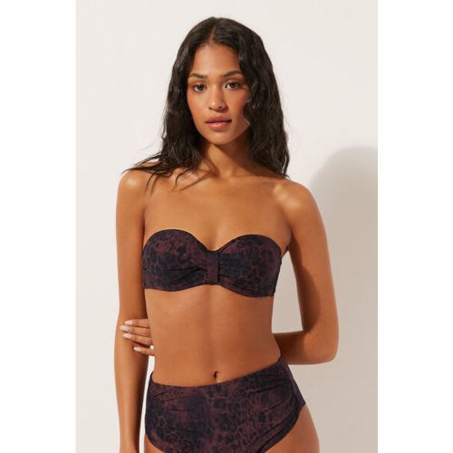 Haut de Bikini Bandeau Dark Animalier Taille XL / 5 - Calzedonia - Modalova