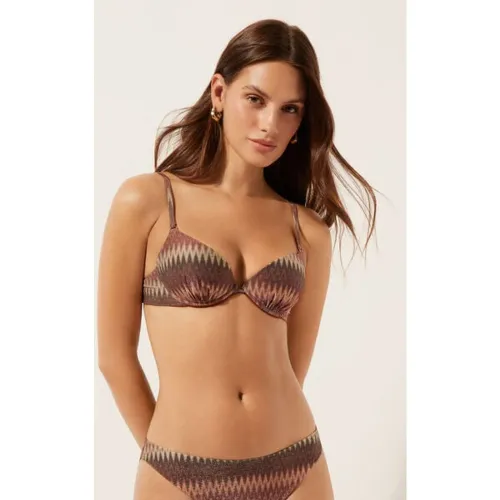 Haut de Maillot Push-up Golden Chevron Taille M / 3 - Calzedonia - Modalova