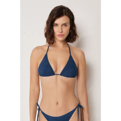 Haut de maillot triangle à rembourrage amovible Crinkle Waves Taille L / 4 - Calzedonia - Modalova