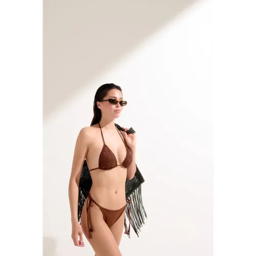 Haut de maillot triangle Floral Crochet Taille S / 2 - Calzedonia - Modalova