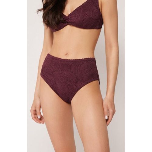 Bas de Maillot de Bain Taille Haute Precious Jacquard Taille S - Calzedonia - Modalova